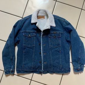 Wrangler Men's Western Sherpa Lined Jacket